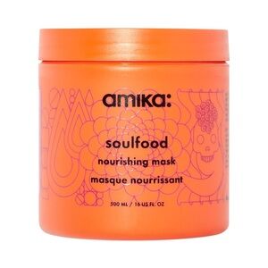 amika Soulfood Nourishing Mask JUMBO SIZE 16 Oz. Vegan+Naturally Sourced NEW!!
